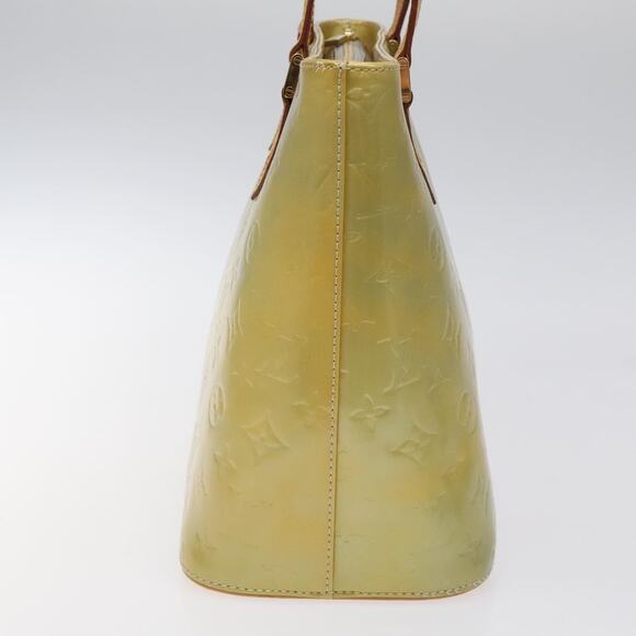 LOUIS VUITTON Monogram Vernis Houston Hand Bag Gris M91053 - Picture 5 of 13